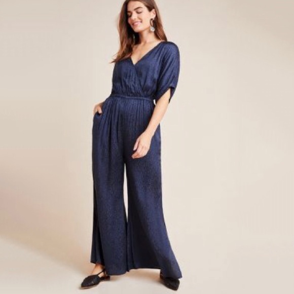 Anthropologie Pants - NWT Anthro Jacqueline Jacquard Jumpsuit